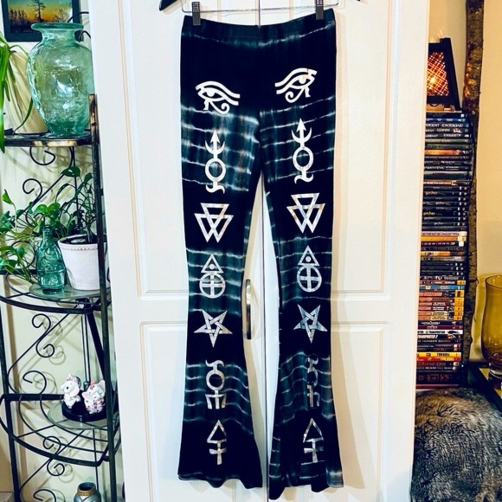 Killstar Stardust Flare Leggings